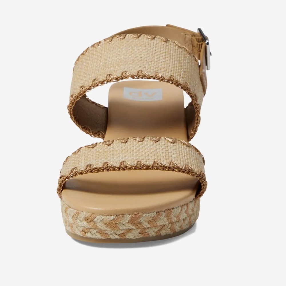 DV by Dolce Vita Enchant Women's Tan Wedge Sandals size 7.5 - Picture 3 of 16